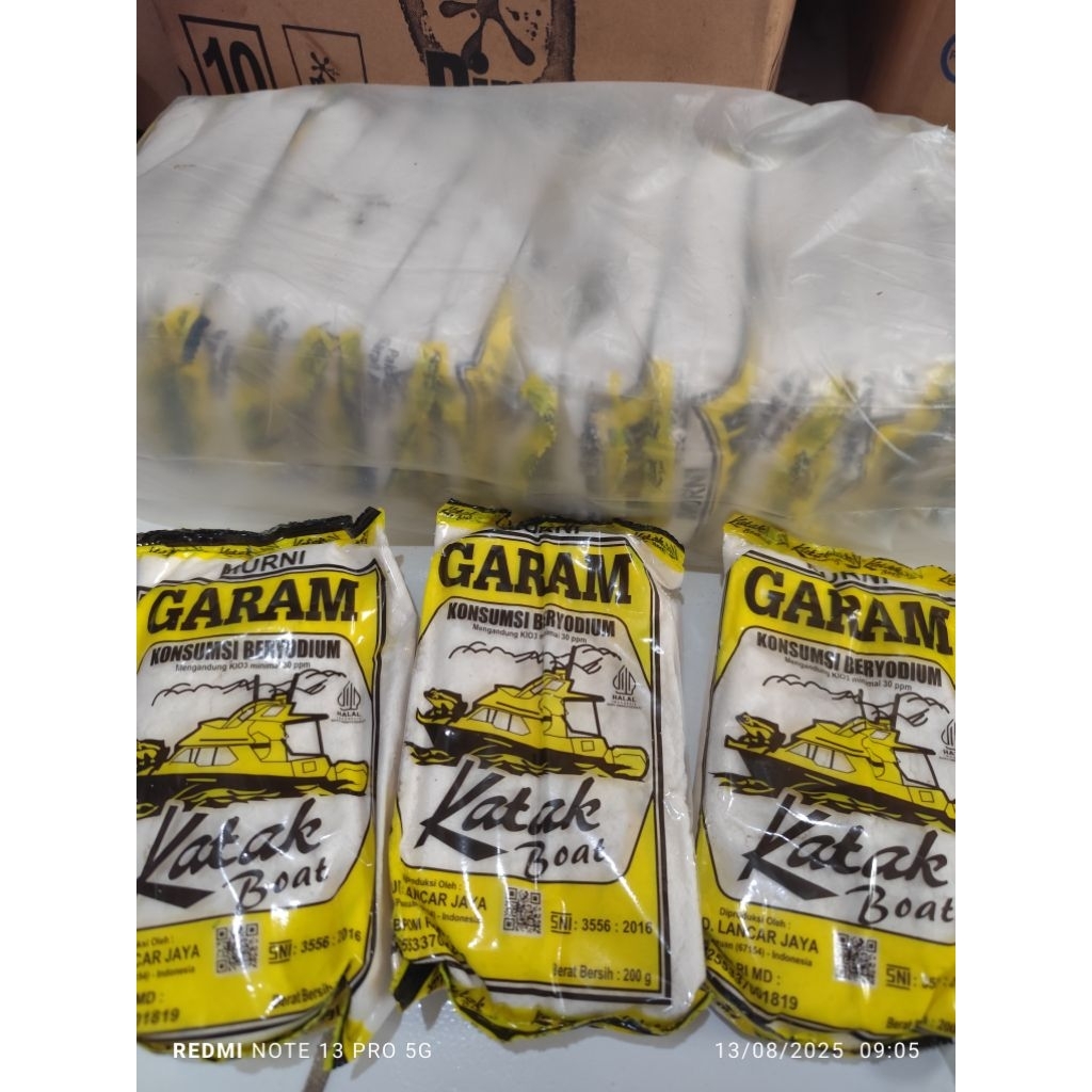 

Garam Katak 200g 1pak isi 20pcs