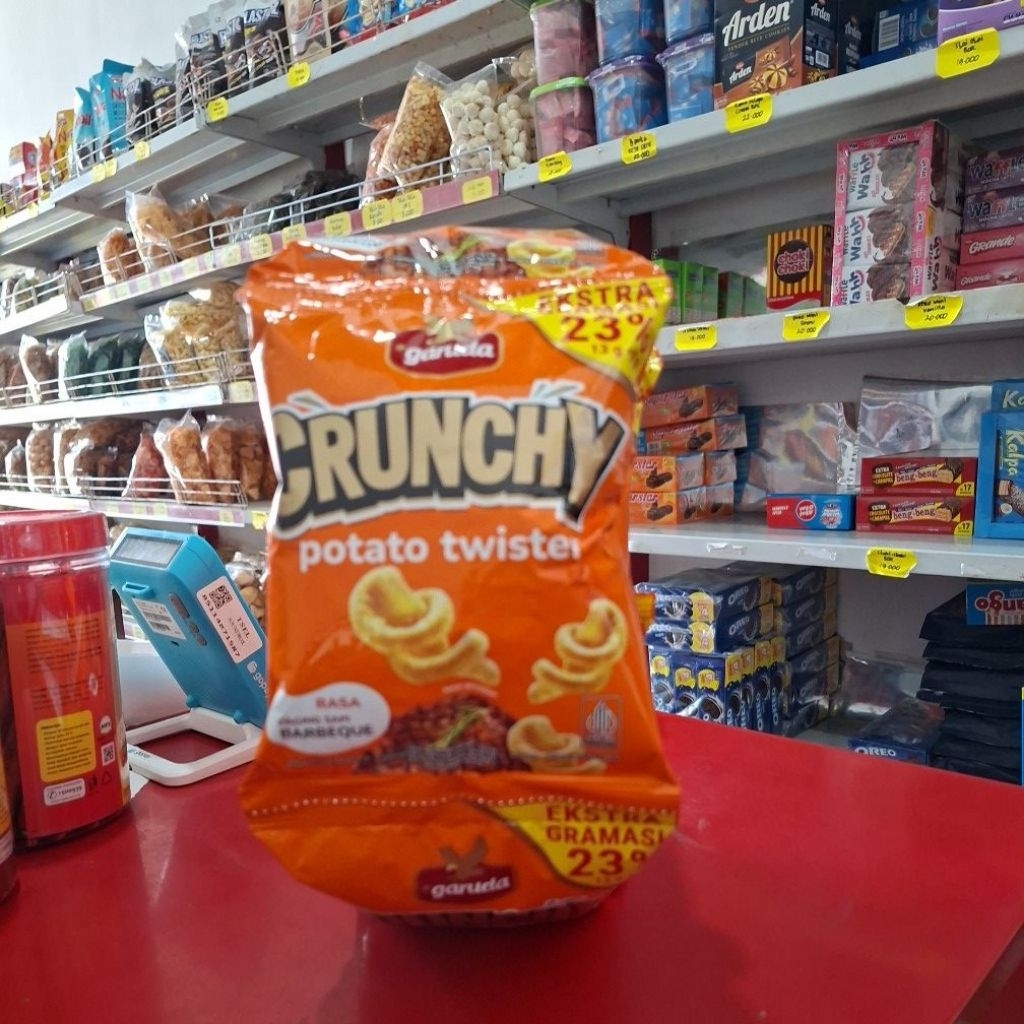 

Garuda Crunchy Potato Twister Renceng 10 pc