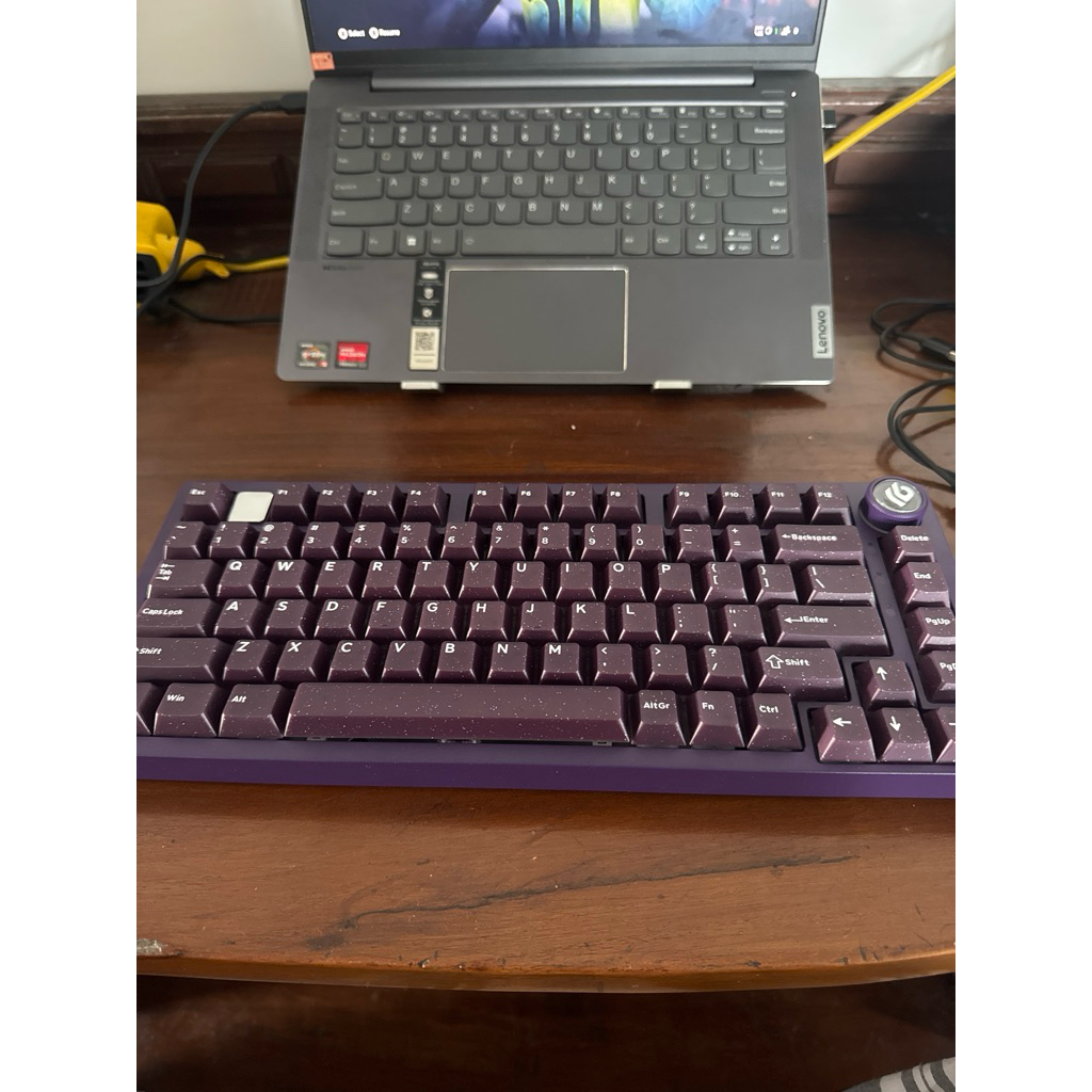 (Garansi On) Leobog HI75C Pro Purple - Full Sheet Normal