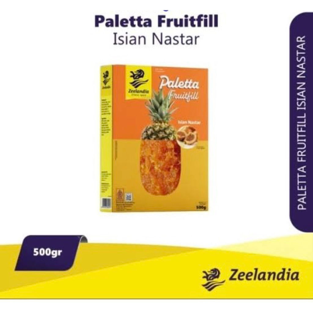 

Zeelandia Paletta Fruitfill Nanas Isian Nastar 500gr