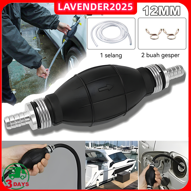 Pompa Bensin Manual Alat / Transfer Pump Alat / Pompa Tangan Penyedot Sedot Air Minyak Bensin Solar 