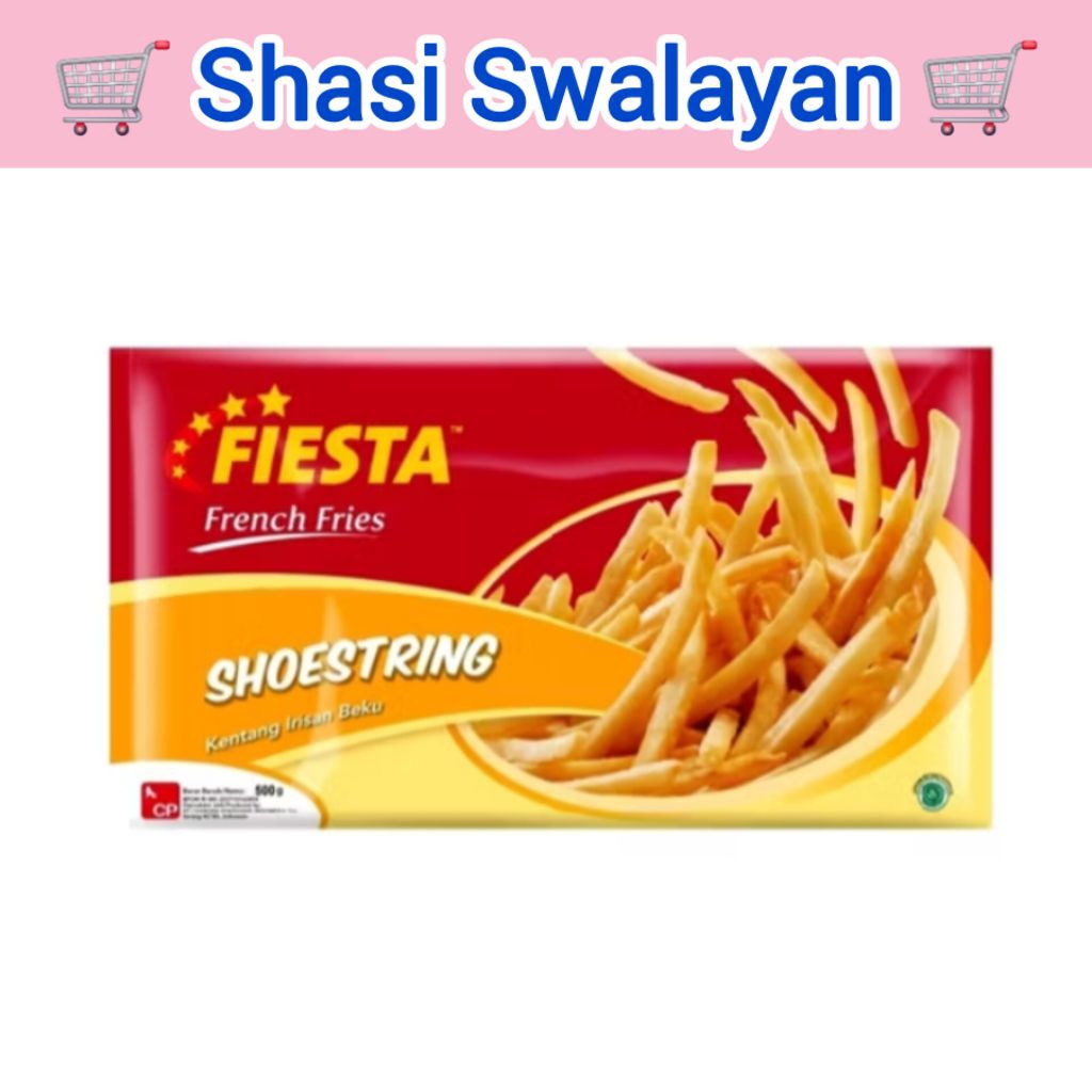 

FIESTA SHOESTRING 500 GRAM - Kentang Goreng