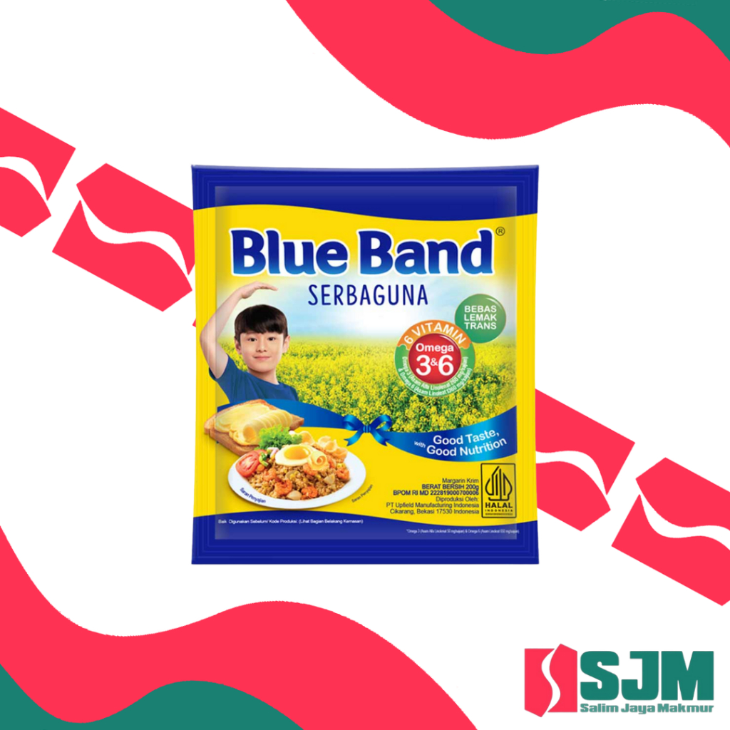 

Blue Band SCT 200gr – Margarin Premium untuk Hasil Masakan Lezat