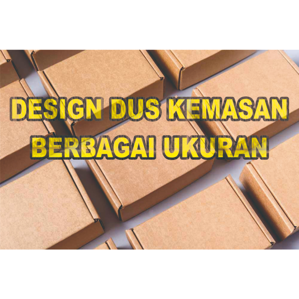 

DESIGN KEMASAN DUS BOX UKURAN STANDAR