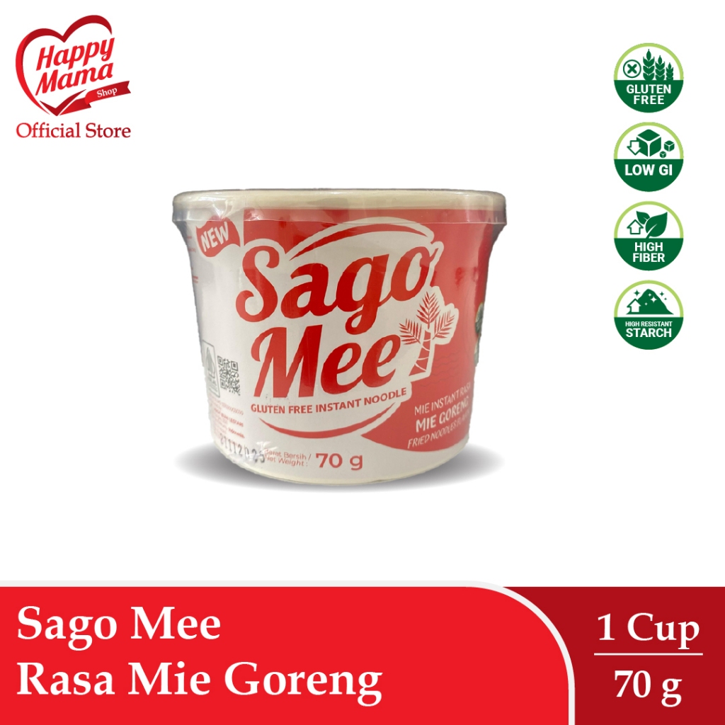 

Sago Mee Mie Instan Gluten Free Mie Goreng 70g