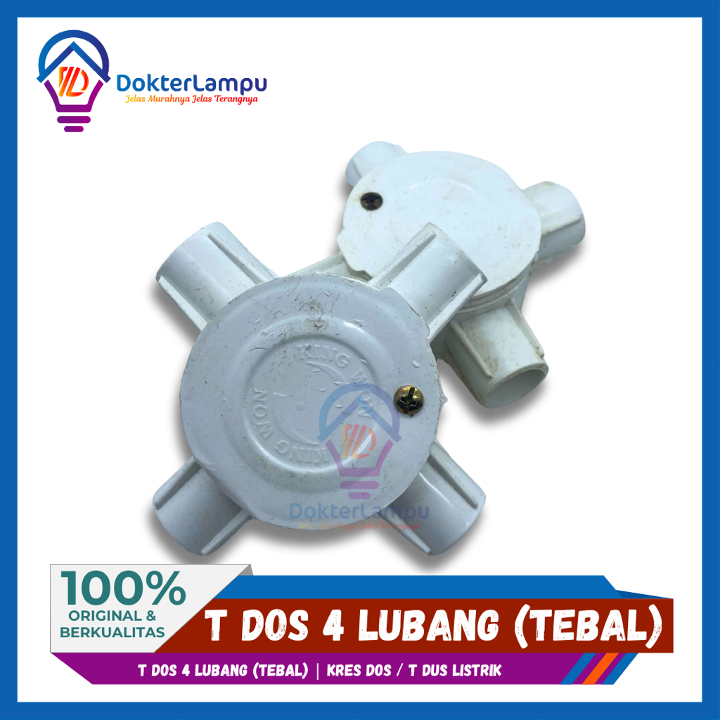T DOS 4 LUBANG (TEBAL) | KRES DOS / T DUS LISTRIK | TE DOS INSTALASI