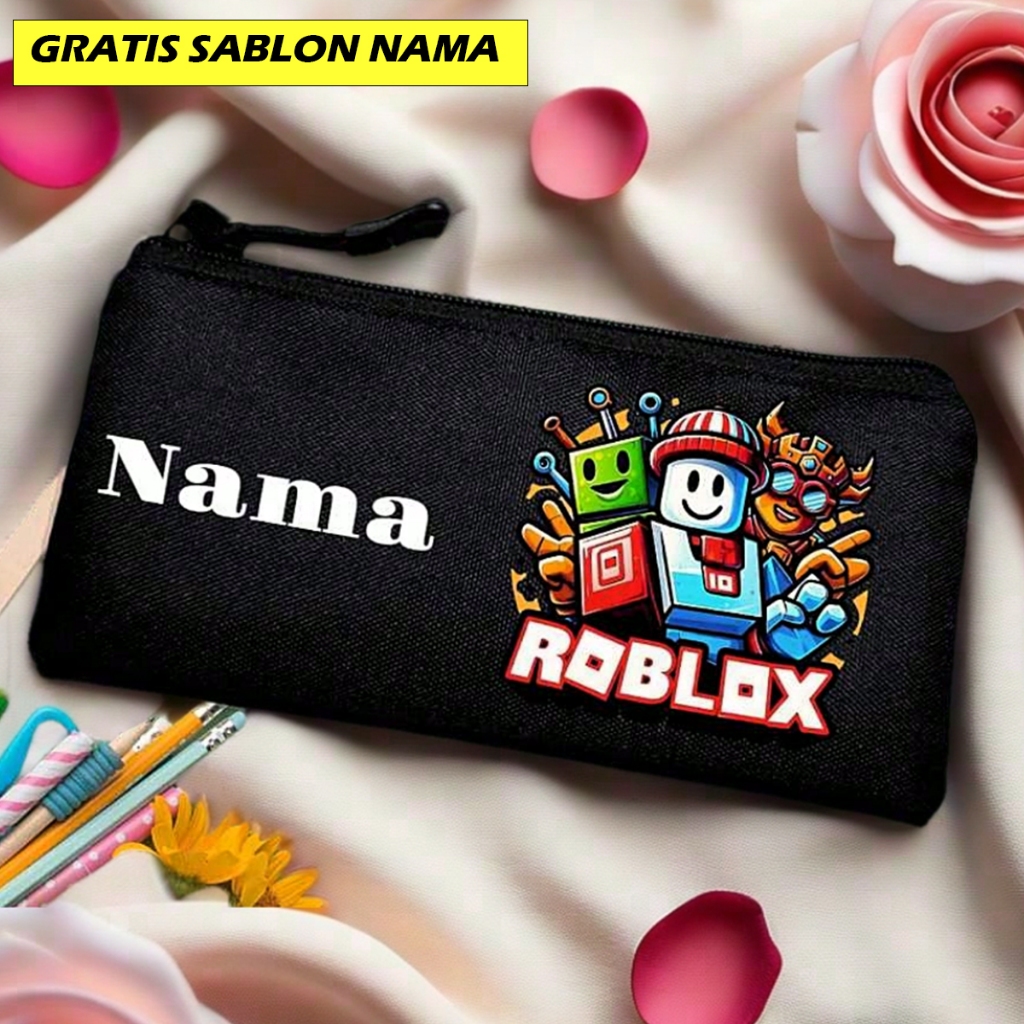 

FREE NAMA!! Kotak Pensil Anak Karakter Game Online Unik Tempat Cepuk Pensil Anak