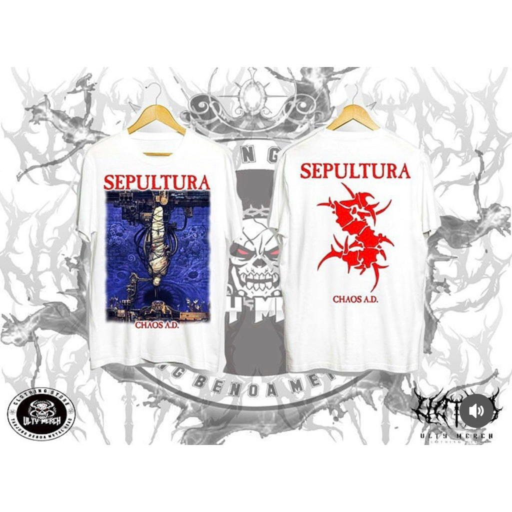 KAOS SEPULTURA /kaos metal/kaos distro/kaos music