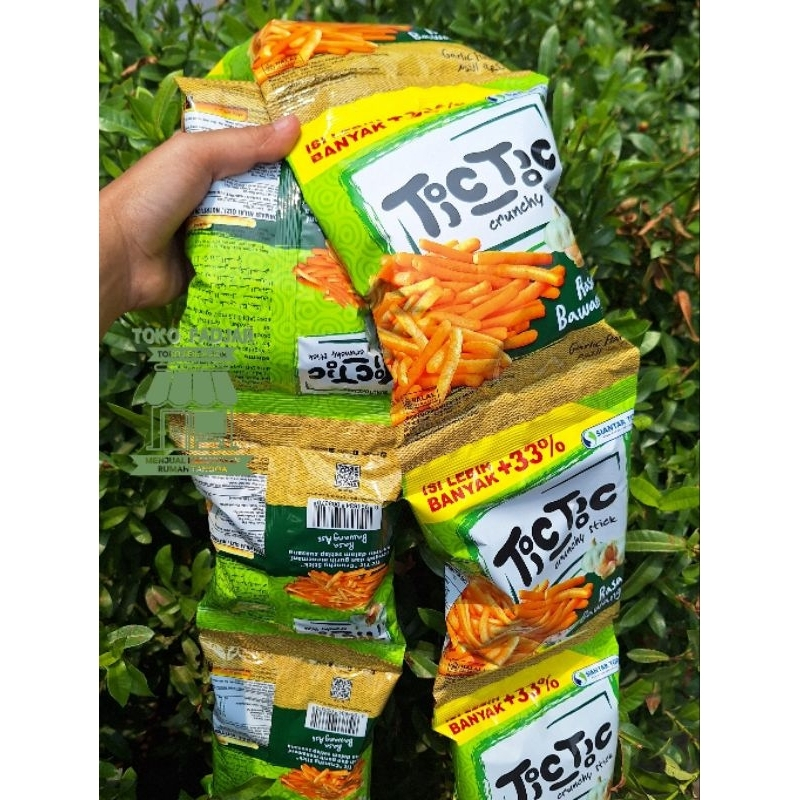 tic tic ijo rasa bawang renceng isi @10 pcs