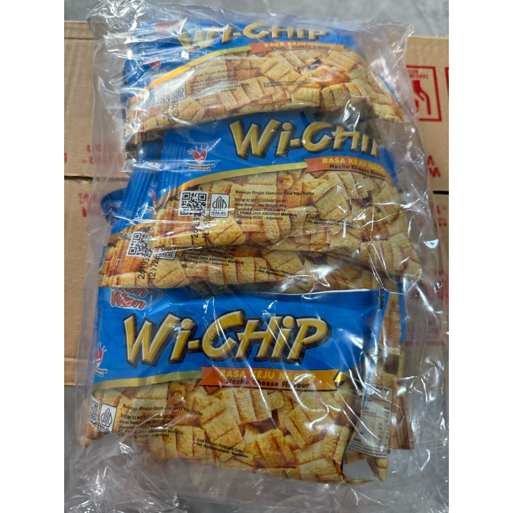 

wan wan WI-CHIP snack gurih bisa dijual lagi
