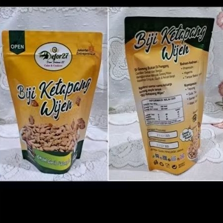 

Biji Ketapang Wijen - Standing Pounch 200g