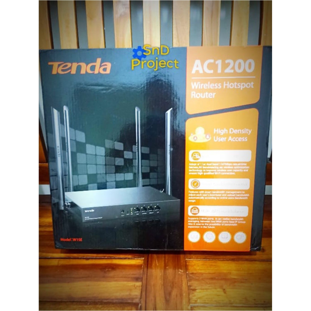 WIFI ROUTER LOAD BALANCE TENDA W15 RARE
