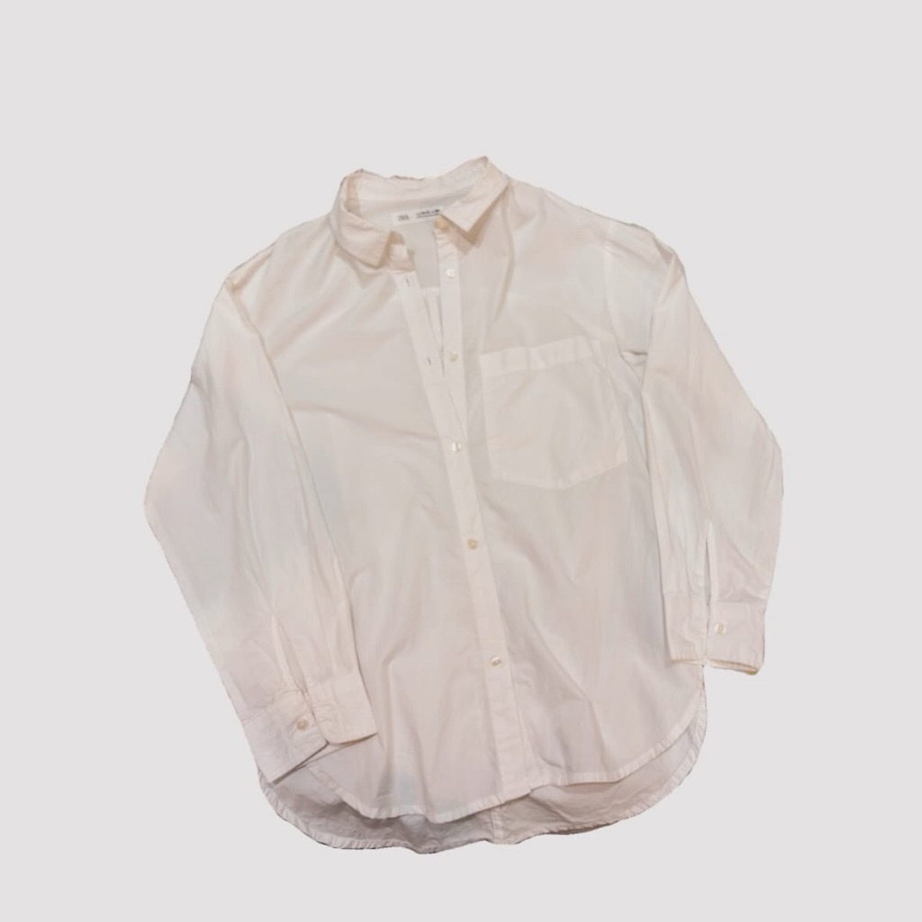 ZARA oversized kemeja putih