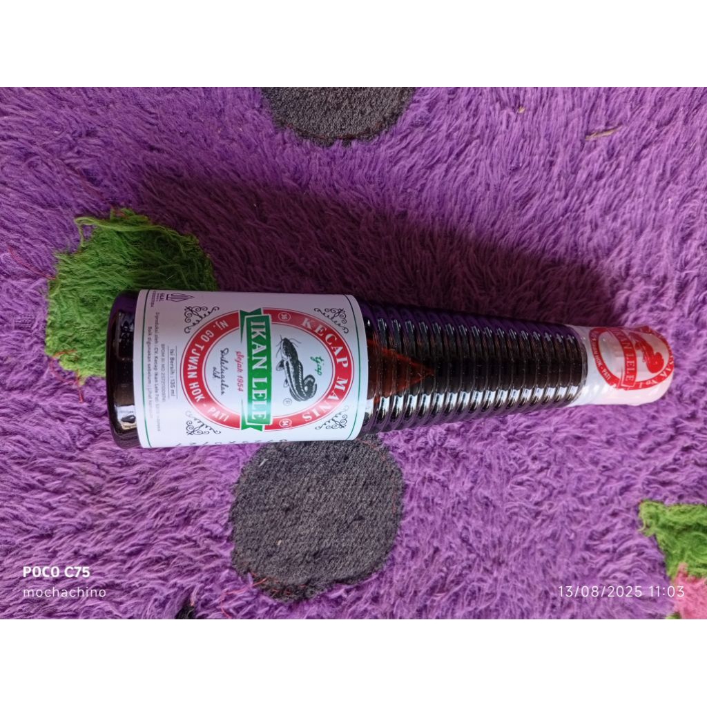 

Kecap lele khas pati botol 135ml