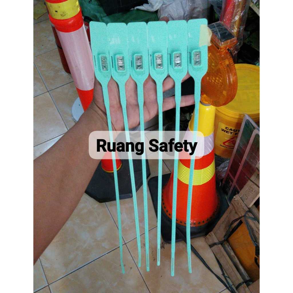 Segel Plastik Locis Kontainer Dua Kunci Pengaman Kargo Segel Kontainer Security Seal Container