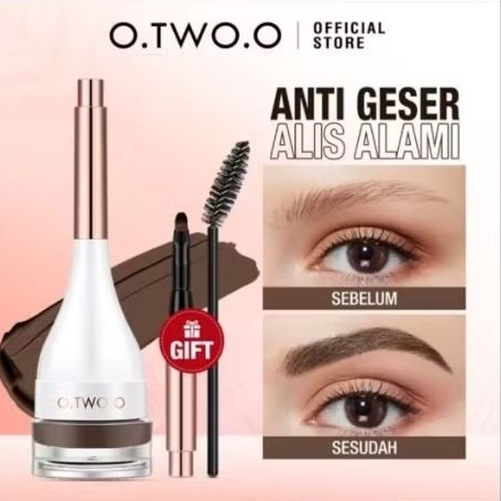 Otwoo o two o eyebrow brow pomade alis gel anti geser tahan air
