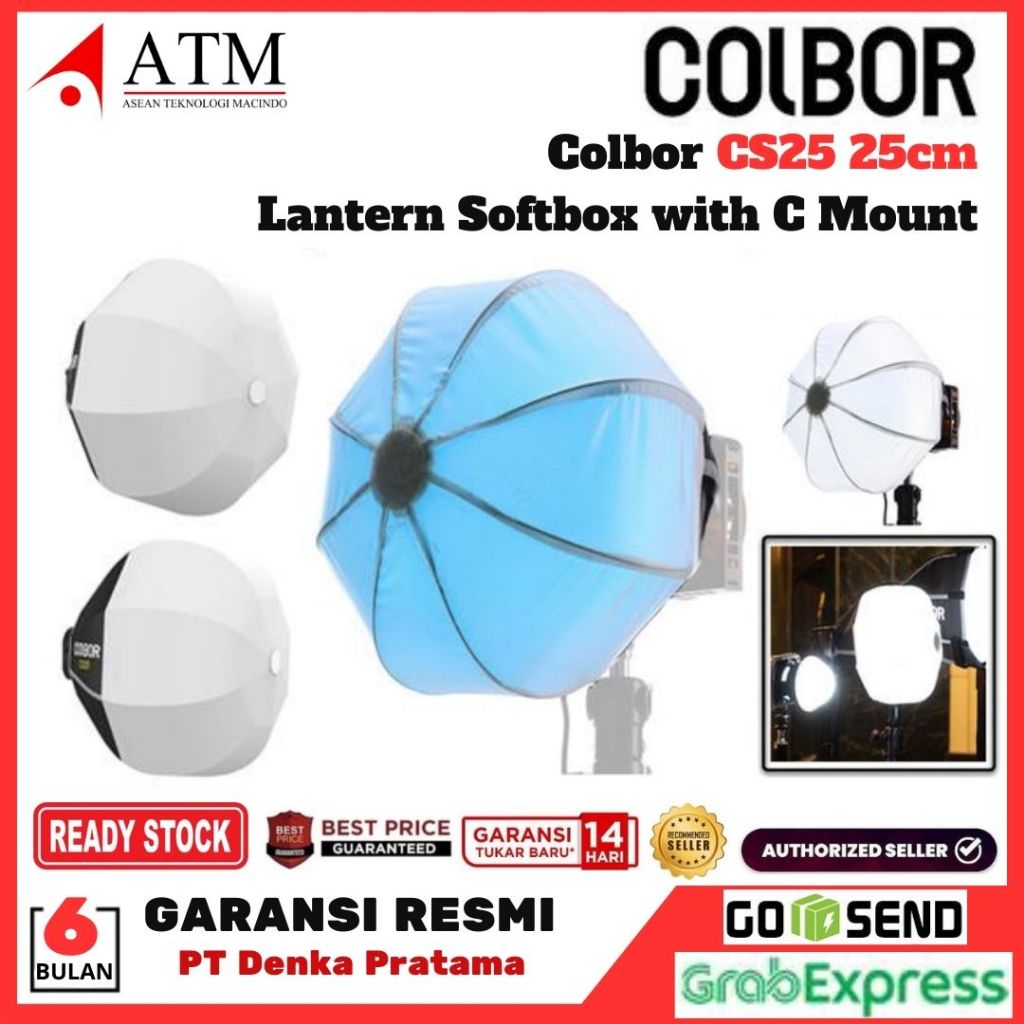 COLBOR CS25 Lantern Mini Softbox Lighting & Studio Softbox CS 25 / Softbox Mini