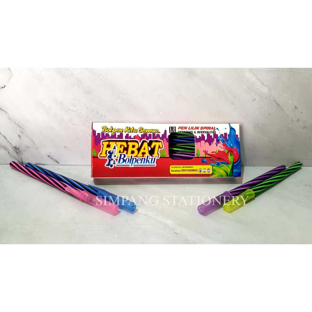 

Pulpen / Bolpen Bolpenku Hebat / pak isi 12 pcs