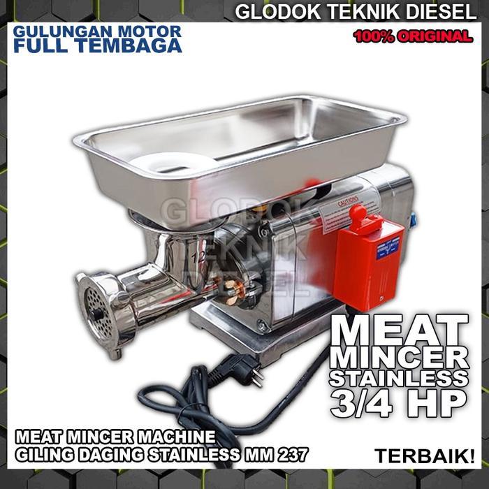 Mesin Giling Daging Miaohsien MH 237 Taiwan Mesin Gilingan Daging Tasin Listrik Meat Grinder Miao Hs