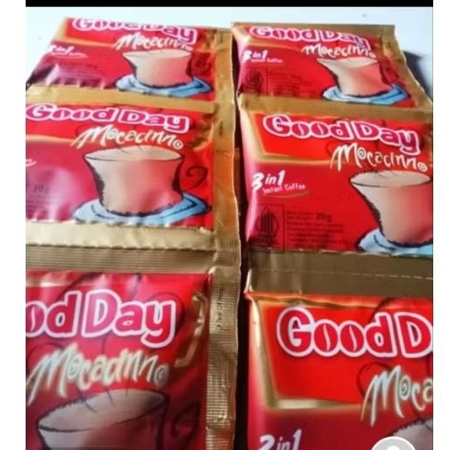 

good day moccacino renceng 20gr x 10 sachet