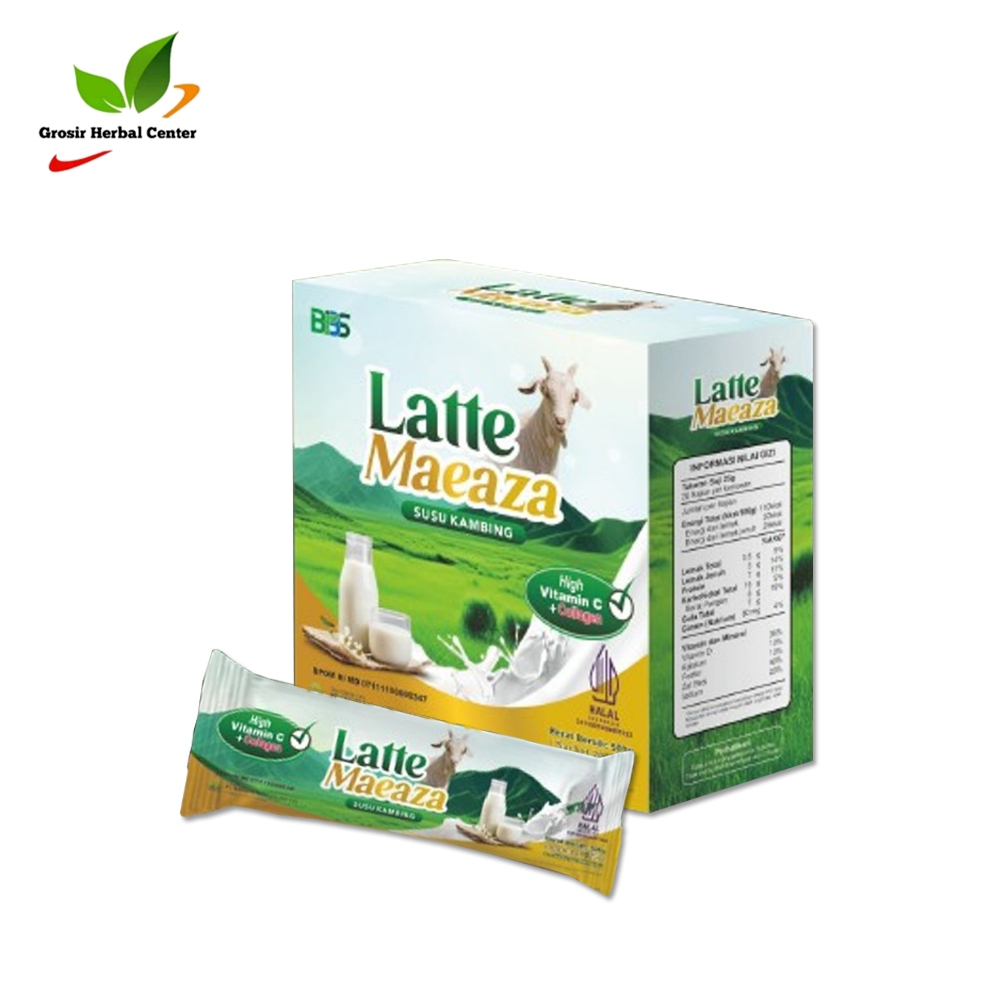

Latte Maeaza Isi 10 Sachet - Susu Kambing Bubuk Lezat & Menyehatkan