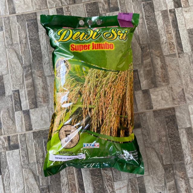 Benih padi inpari 42 Jumbo premium Bersertifikat