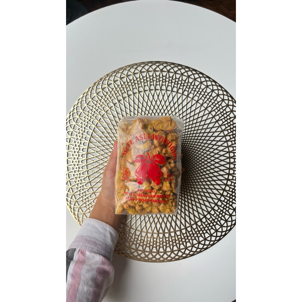 

kacang mete kacang mede asli wonogiri varian rasa crispy kemasan 500gram