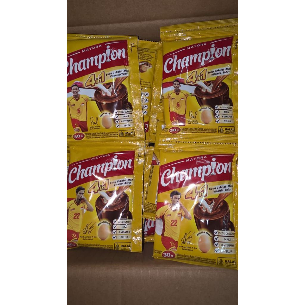 

SUSU COKLAT CHAMPION ISI 5 SACHET