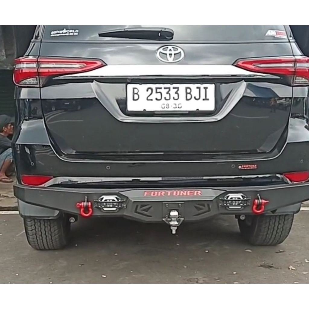 tanduk towing belakang fortuner vrz srz 2016-2023