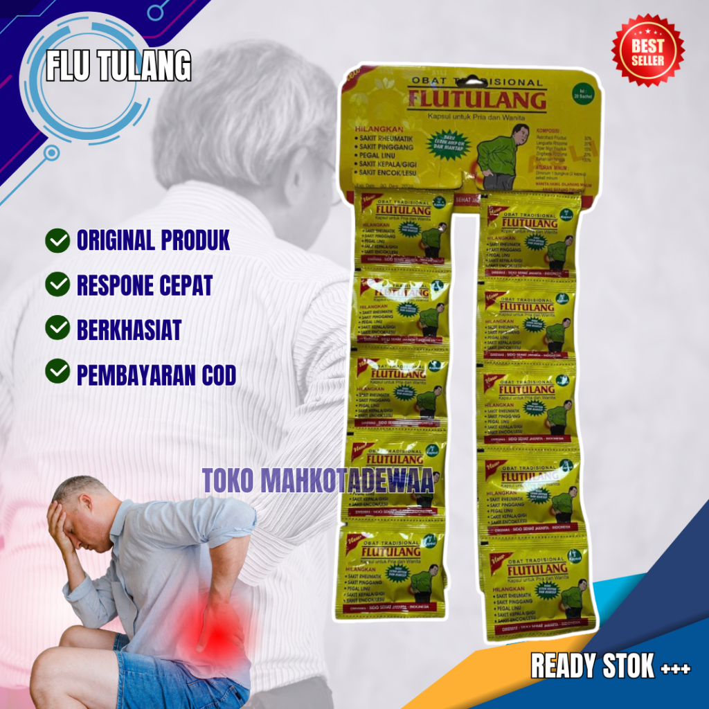 

Kapsul Flu Tulang Renceng Asli Isi 20 Sachet