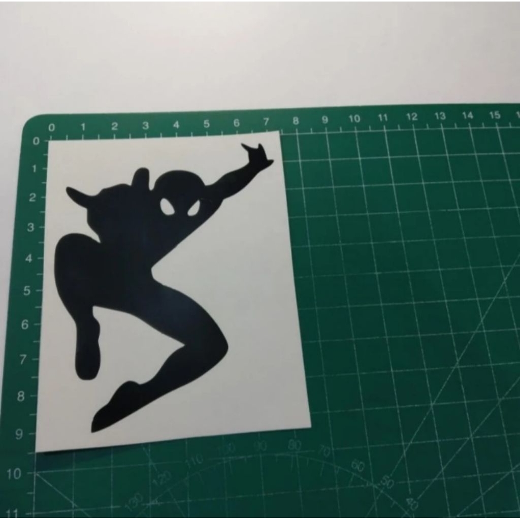 

stiker cutting spiderman