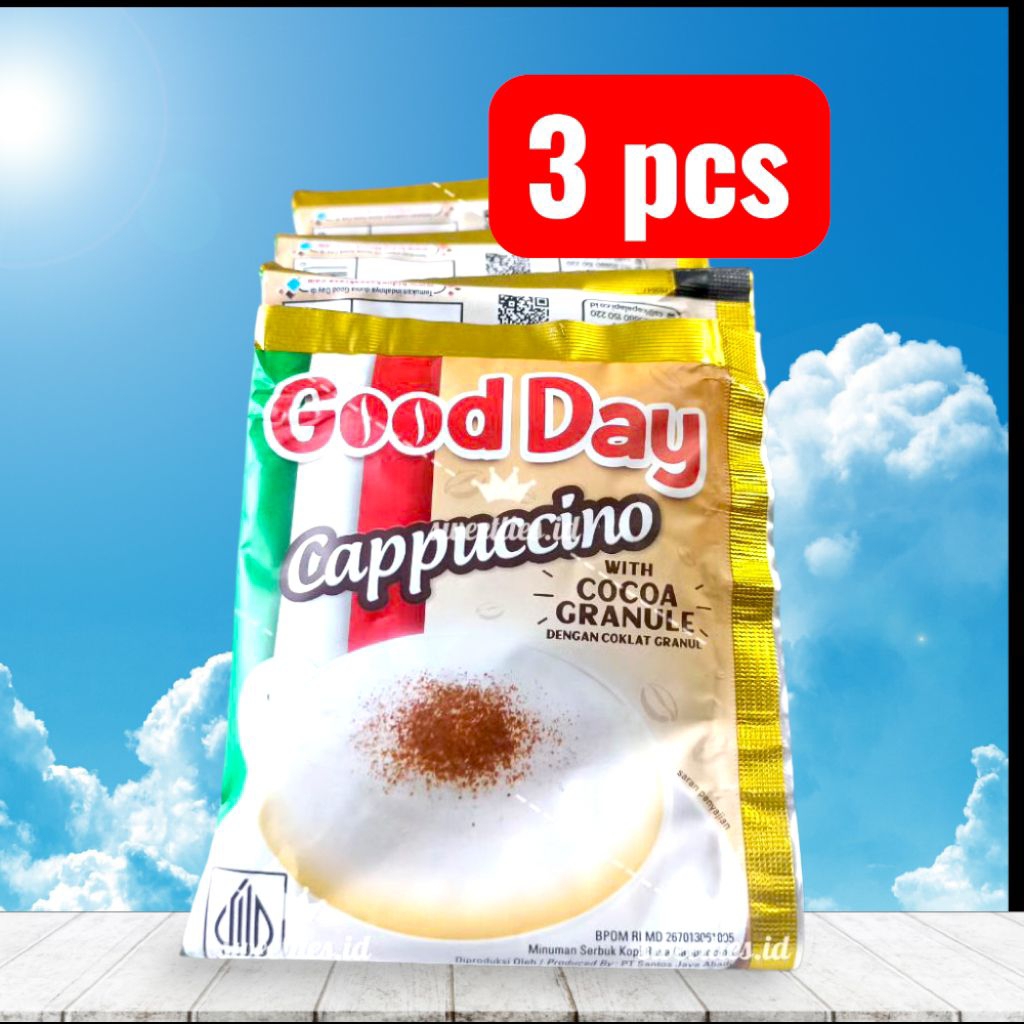 

goodday cappucino 3 pcs