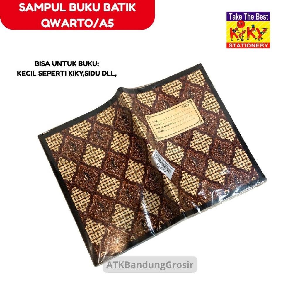 

Sampul Kertas Kiky Motif Batik Qwarto / A5 untuk Buku SIDU 38 dan Sejenisnya - PAK
