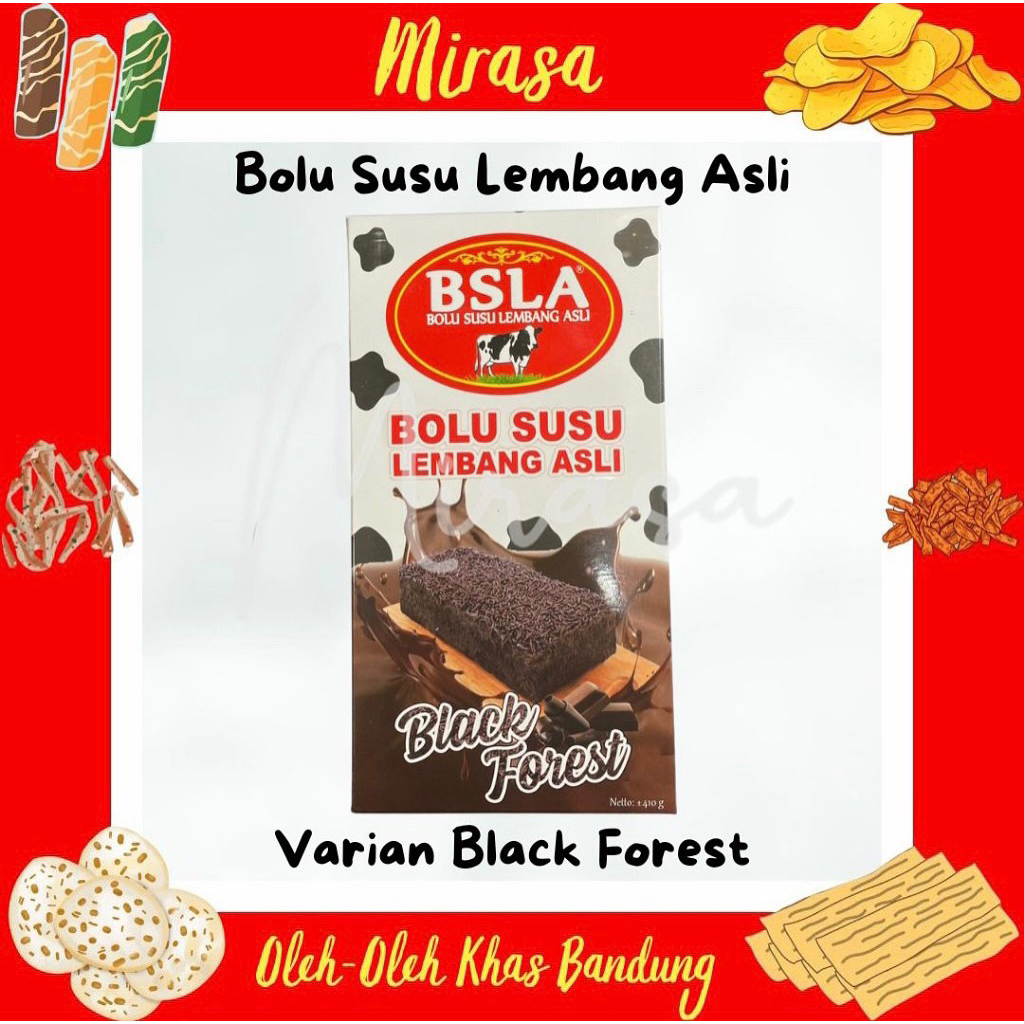

Bolu Susu Lembang Asli (Black Forest)