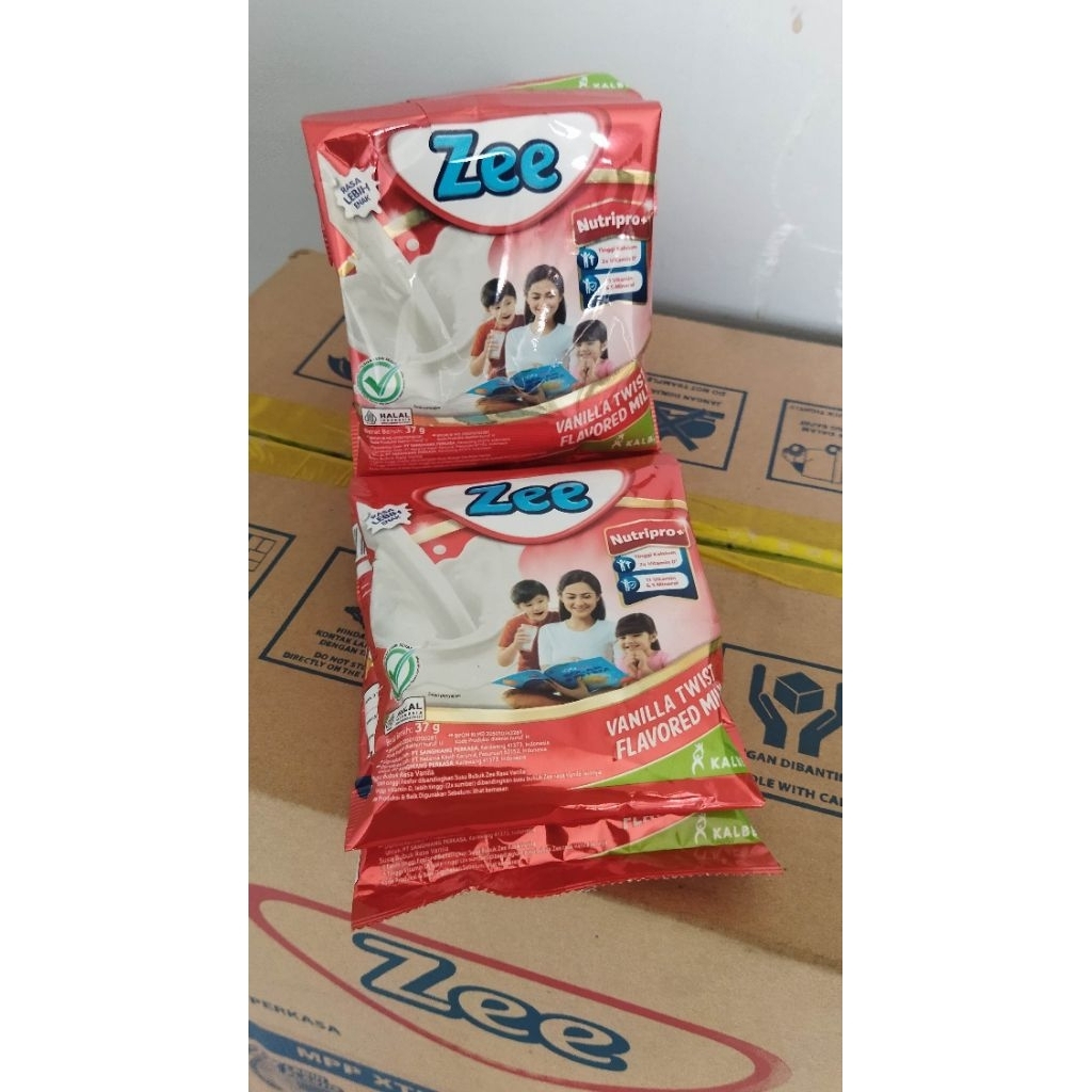 

SUSU ZEE RASA VANILLA TWIST SACHET || RENCENG (10PCS×37GRM)