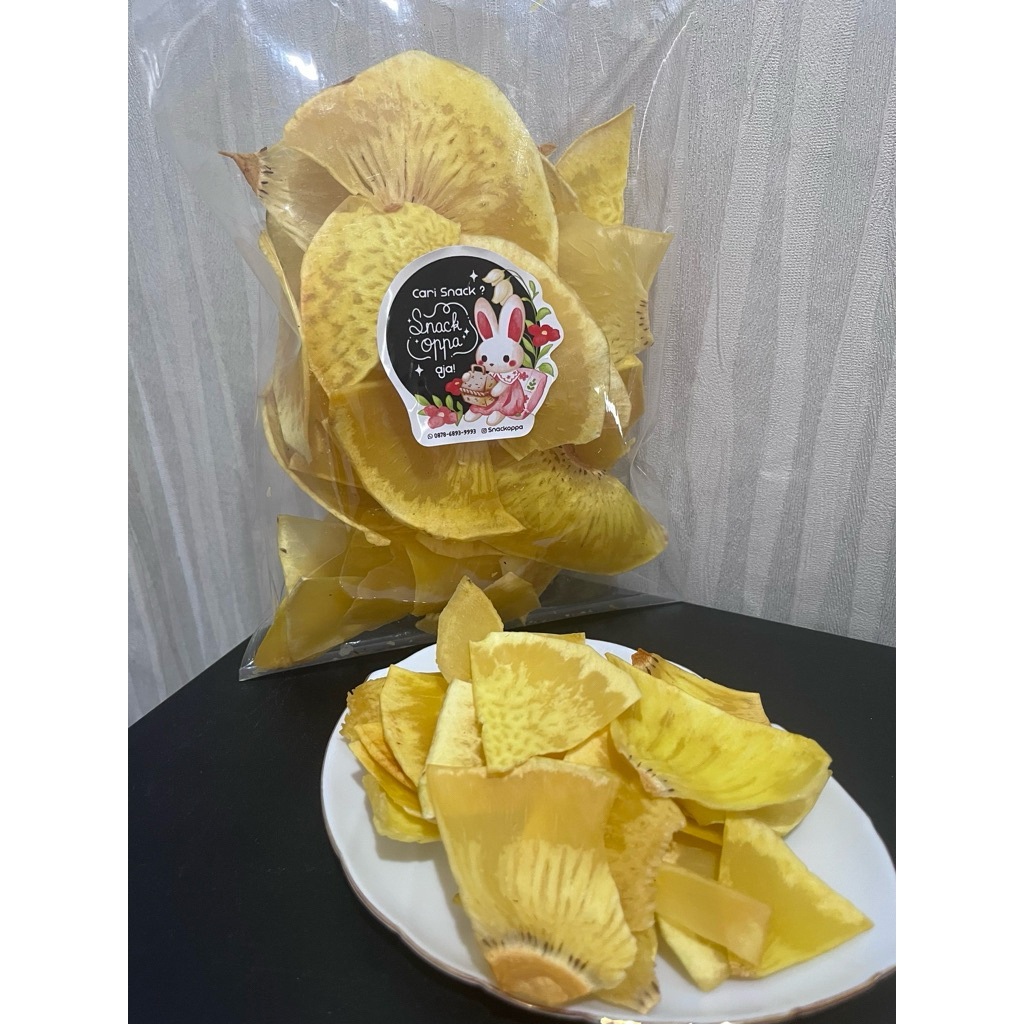 

KERIPIK SUKUN MENTEGA | isi 250gram | Snack Sukun