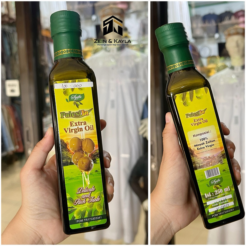 Minyak Zaitun Palestine 250ml ~ Extra Virgin Olive Oil Palestin ORIGINAL
