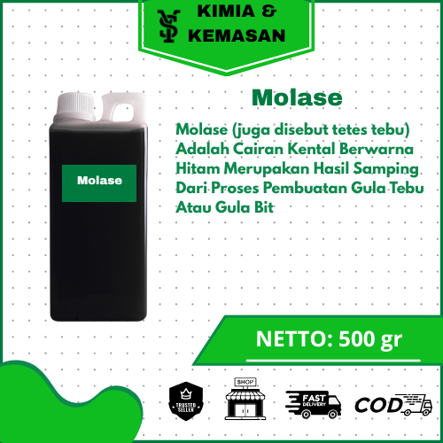 

Molase 500gr / Tetes Tebu / Molasses / Nutrisi Perkebunan, Peternakan, Perikanan / Pupuk Organik