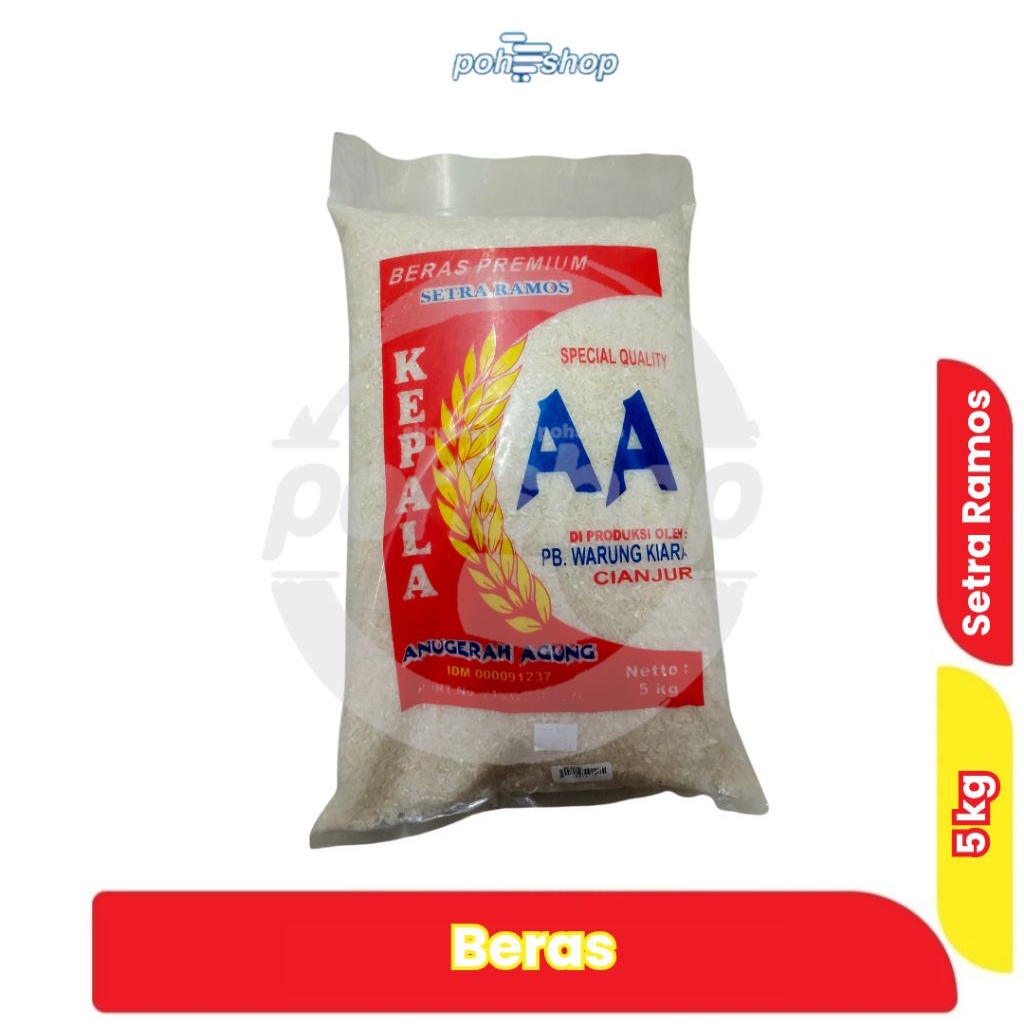 

[Warung Kiara] Beras Setra Ramos 5 kg
