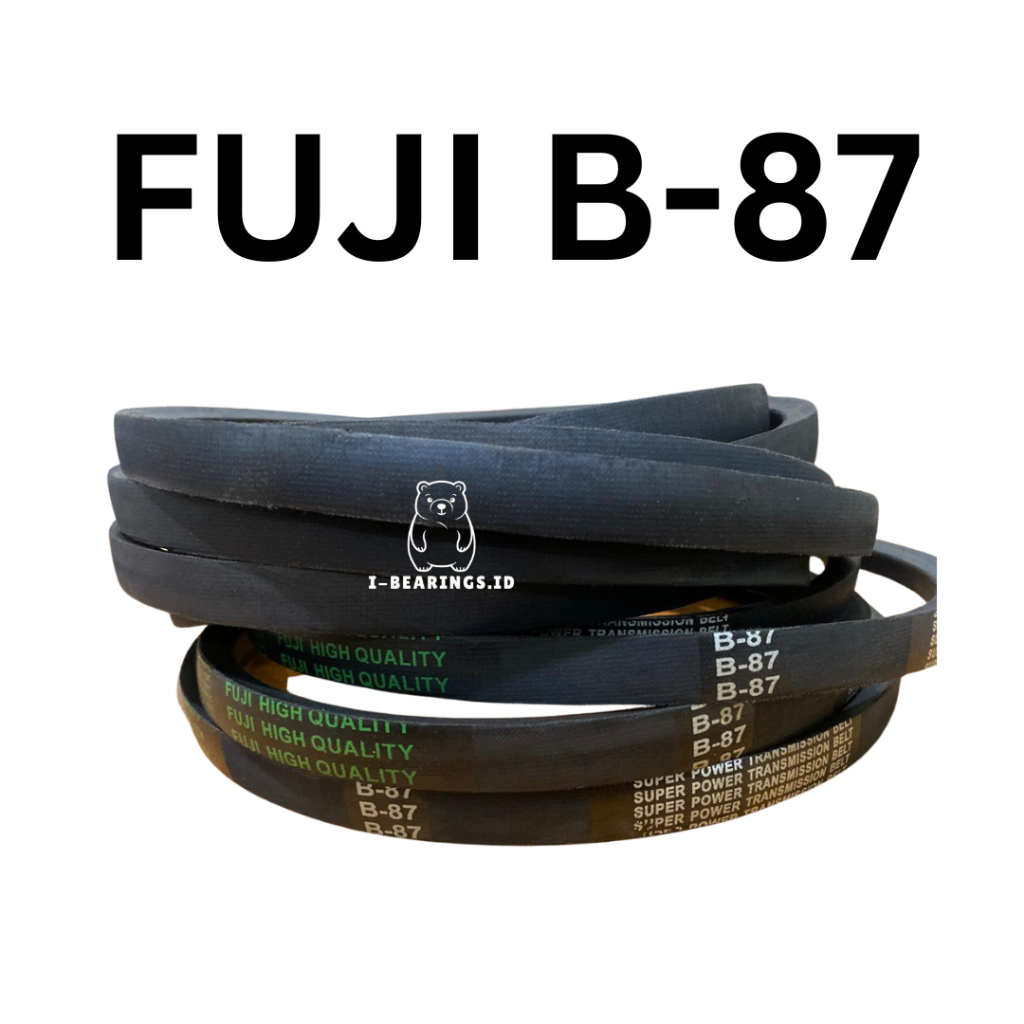 VAN BELT / V BELT / FAN BELT Vbelt FUJI B 87 B-87 B87 Export Quality