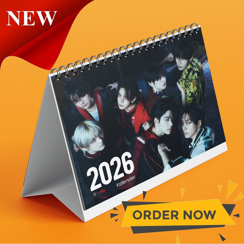 

A&M Kalender ENHYPEN Kalender Meja Kalender 2026 Kalender K-POP