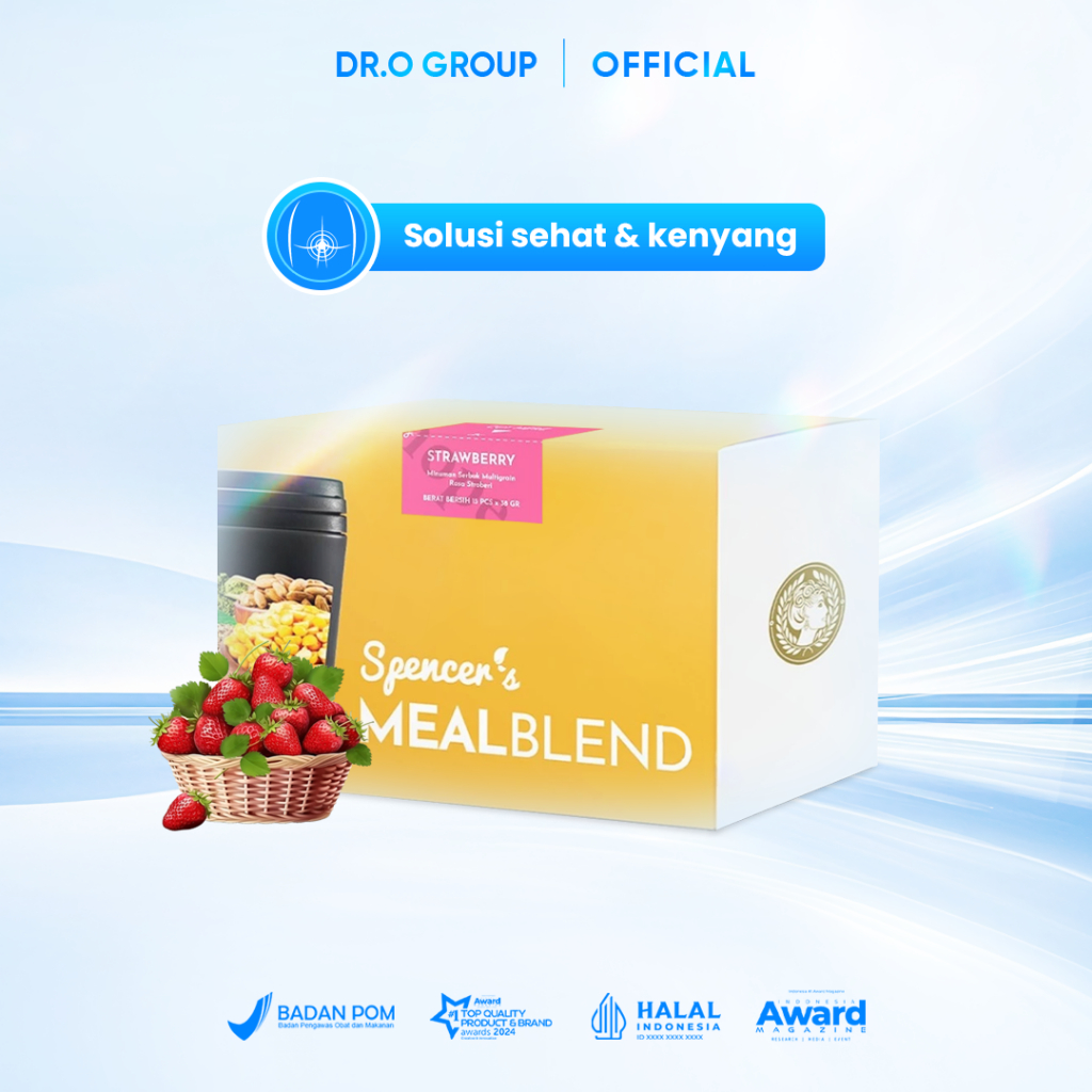 

Spencers MealBlend (1 Box Strawberry) - Minuman Pengganti Sarapan yang Bergizi