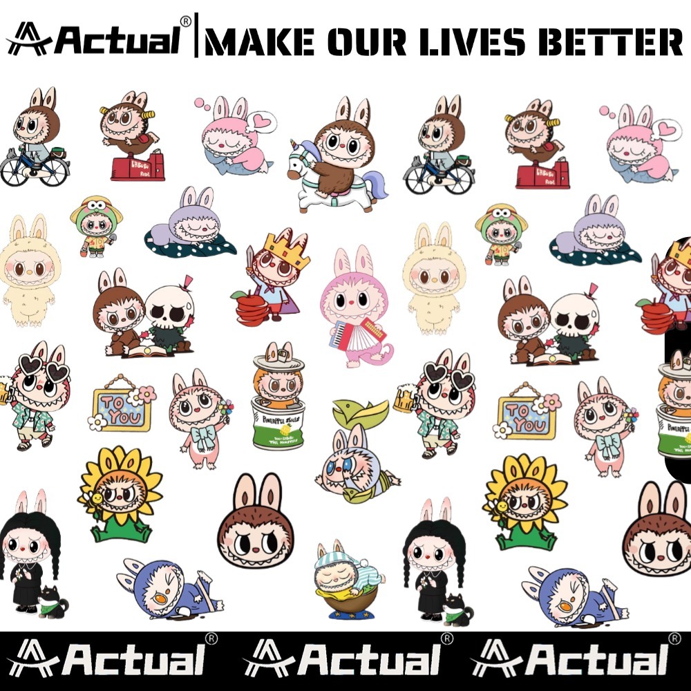 

Popular cartoon stickers