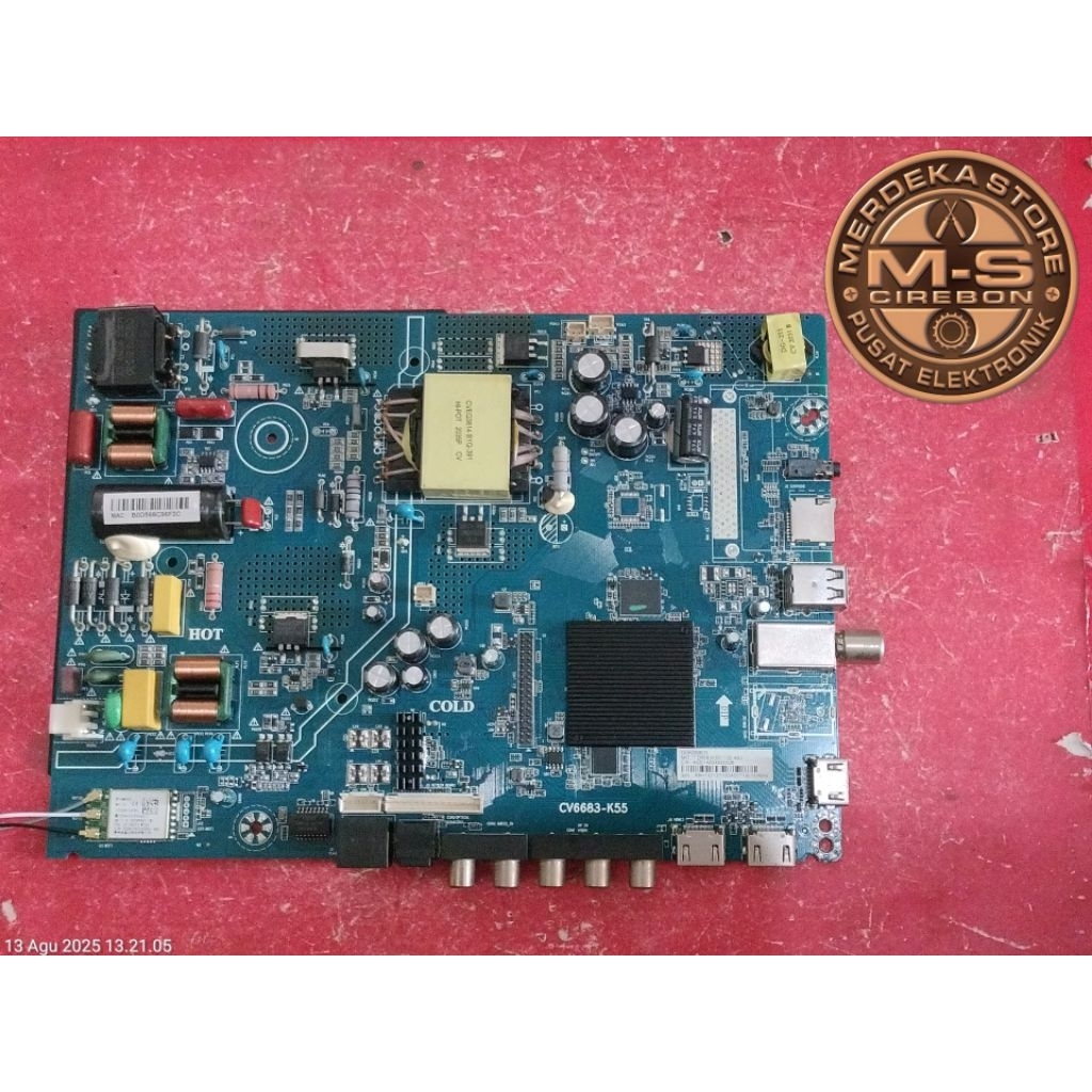 MB MOBO MAINBOARD MESIN TV AQUA LE50AQT6300UA