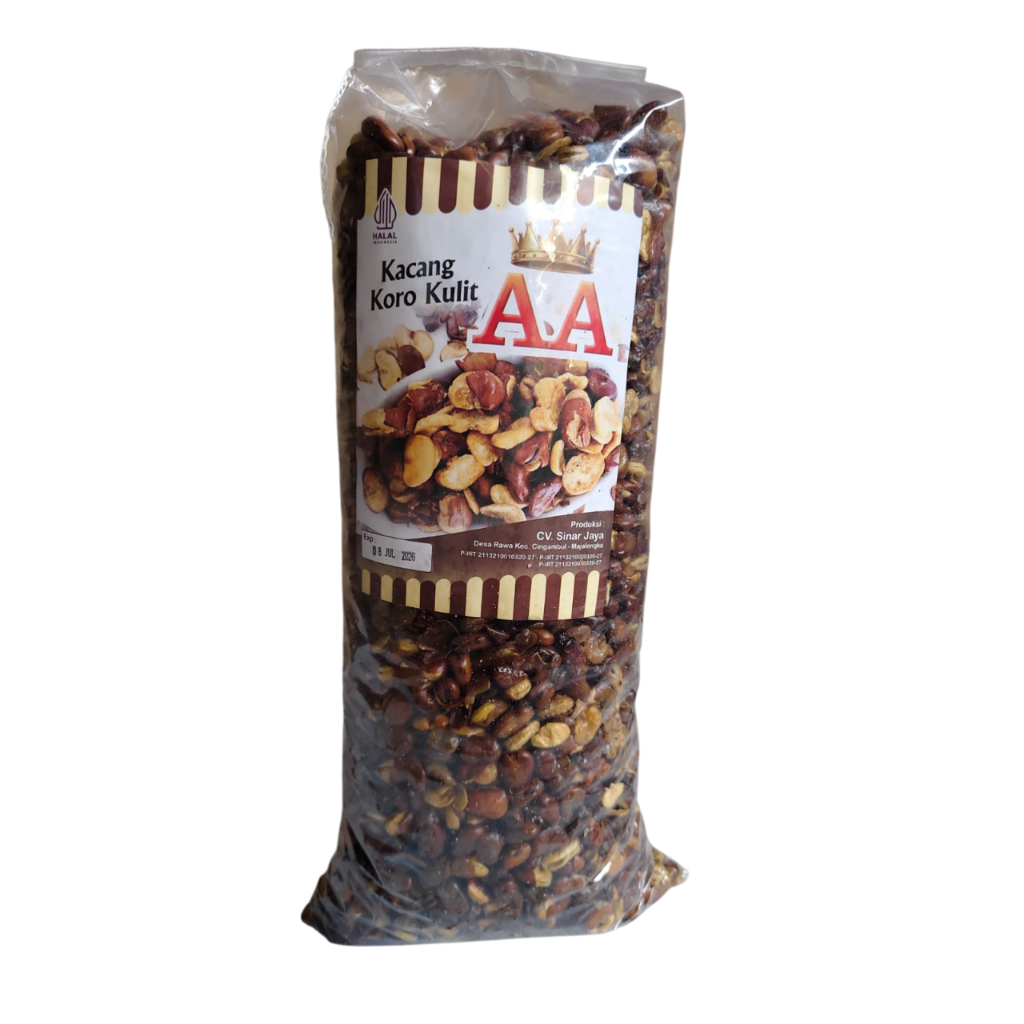 

Kacang Koro Kulit Asin Gurih 1kg [TERMURAH GROSIR]