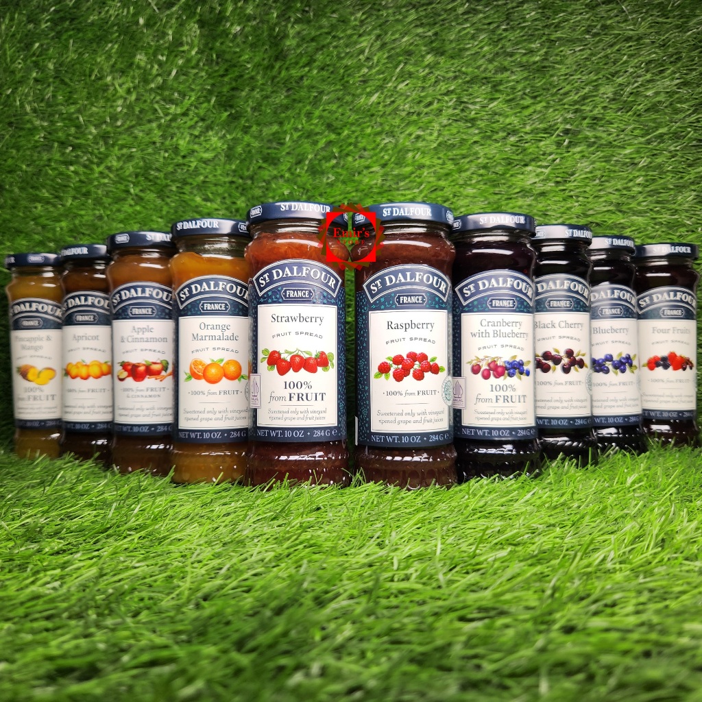 

St Dalfour | St Dalfour Fruit Spread 284 Gr | Selai Buah St Dalfour 284 Gr | 100 % Fruit | All Variant | Halal