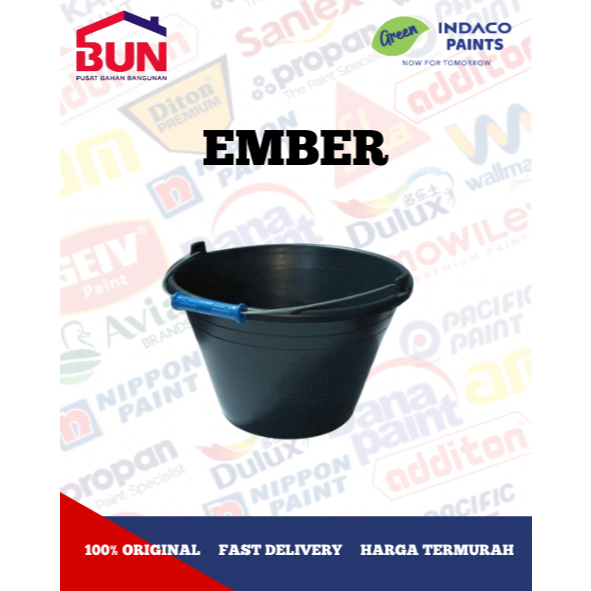 Ember Cor Semen Ember Plastik Hitam Anti Pecah INDACO