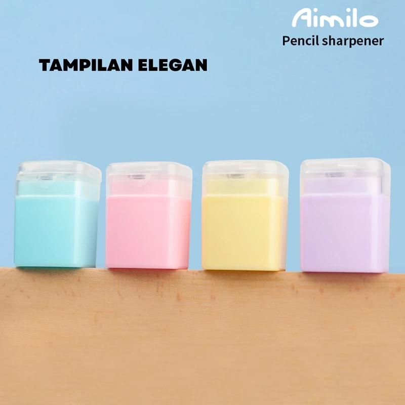 

Rautan Serutan Pensil Putar Sharpener Dengan Penutup