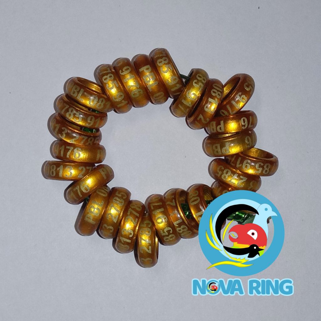 RING KAKI BURUNG  MERPATI SLIM LASER DONAT