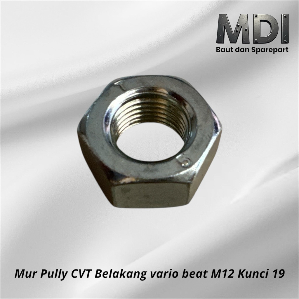 20 pcs Mur Pully CVT Belakang vario beat M12 Kunci 19
